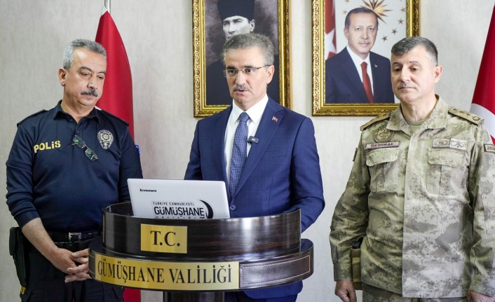 Vali Baruş, Nisan ayının asayiş verilerini paylaştı #haberi, #haberleri, #Gümüşhane #haber