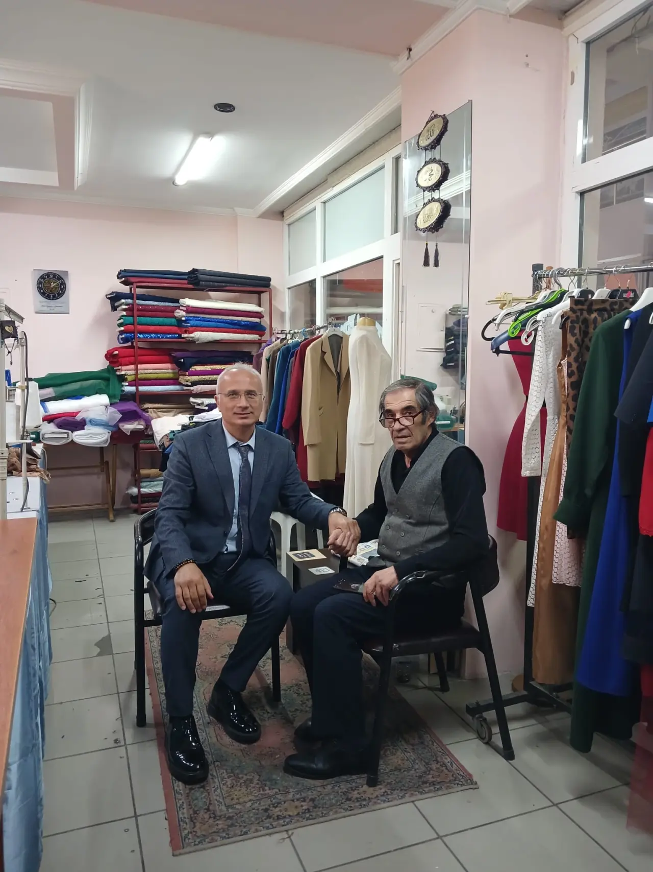Gümüşhane’de Dünya Yaşlılar Gününde büyükler unutulmadı