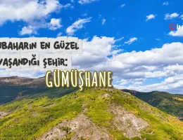Gümüşhane’de sonbaharın renk cümbüşü başladı