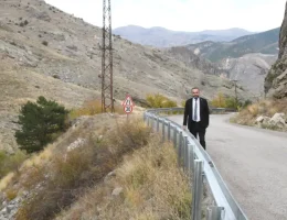 Gümüşhane’nin köy yollarına güvenlik zırhı