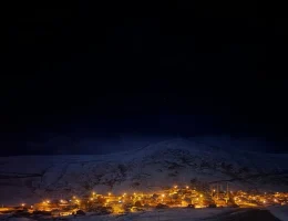 Kazıkbeli Yaylası beyaza büründü! Kış manzarası kartpostallık görüntülerle geldi