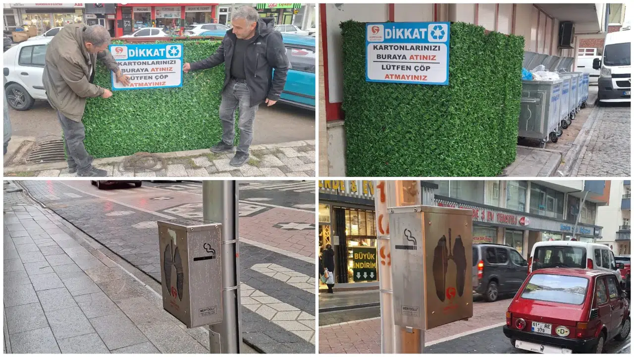 Gümüşhane’de yere izmarit ve çöp atanlara idari yaptırım dönemi başladı