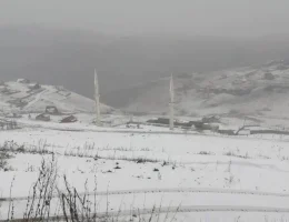 Gümüşhane’nin yüksek kesimleri beyaza büründü