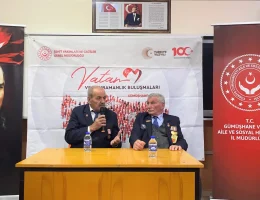 Kıbrıs Kahramanları Gazipaşa öğrencileriyle buluştu