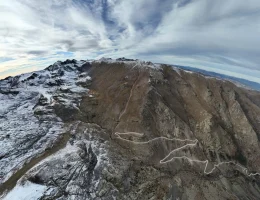 Vali Baruş, Artabel Gölleri Tabiat Parkı yolunda incelemelerde bulundu