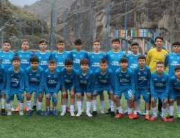 Gümüşhane Telekomspor U13 Ligi’ni Namağlup Şampiyon Tamamladı