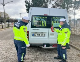 Okul Servislerine ‘Kış’ ve ‘Güvenlik’ denetimi