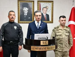 Vali Baruş, Kasım ayı güvenlik istatistiklerini paylaştı: Huzur kenti Gümüşhane