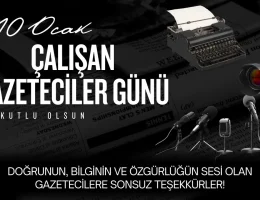 10 Ocak Çalışan Gazeteciler Günü mesajları
