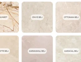 Ece Marble ile Bej Mermerin Yükselişi