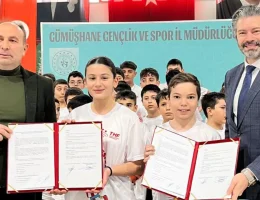 Gümüşhane’de hentbol altyapısına güçlü adım