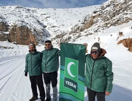 Gümüşhane’nin Kelkit İlçesinde Doğaya Can Suyu: Yeşilay’dan Yemleme Seferberliği