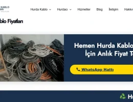 Hurda kablo fiyatları