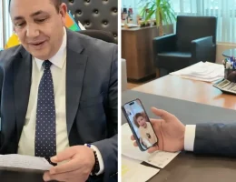Minik Arhan İstedi, Başkan Başer Gönderdi