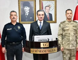 Vali Aydın Baruş Gümüşhane’nin 2025 Yılı Asayiş ve Güvenlik Verilerini Kamuoyuyla Paylaştı