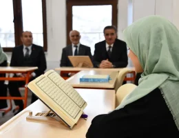Vali Baruş’dan Genç Hafız adaylarına moral ziyareti