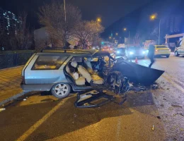 Gümüşhane’de iftara dakikalar kala feci kaza: 1 ölü 3 yaralı