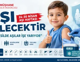 Gümüşhane İl Sağlık Müdürlüğü’nden ‘Aşı Haftası’ Açıklaması: Aşı Gelecektir