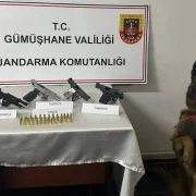 Jandarma’dan ruhsatsız silah operasyonu