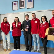 Türk Kızılay Gümüşhane Şubesi’nden Eğitim Camiasına Anlamlı Vefa Ziyareti