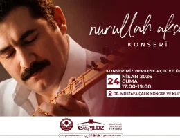 Ünlü sanatçı Nurullah Akçayır Gümüşhane Üniversitesinde türkü ziyafeti verecek