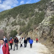 Zigana’da kışı ve baharı bir arada yaşadılar