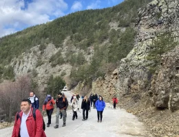 Zigana’da kışı ve baharı bir arada yaşadılar