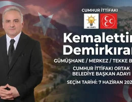Cumhur İttifakı’nın Tekke Belediye Başkan Adayı Kemalettin Demirkıran oldu