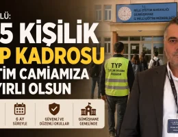 125 Kişilik TYP Kadrosu Eğitim Camiamıza Hayırlı Olsun