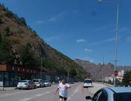 Gümüşhane’de 30 Ağustos Zafer Bayramı’na Özel 30.08 Kilometrelik Tarihi Koşu Düzenlendi