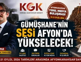 Yerel Medyanın Kalbi Afyon’da Atacak: Gümüşhane Masadaki Yerini Alacak