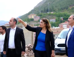 AK Parti Heyetinden Yeni İl Halk Kütüphanesi Projesine Saha İncelemesi