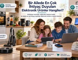 Bir Ailede En Çok İhtiyaç Duyulan Elektronik Ürünler Hangileri