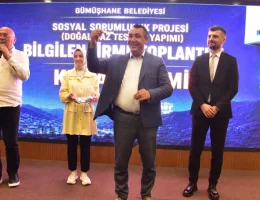 Gümüşhane Belediyesi’nden 100 Aileye Ücretsiz Doğalgaz Tesisatı
