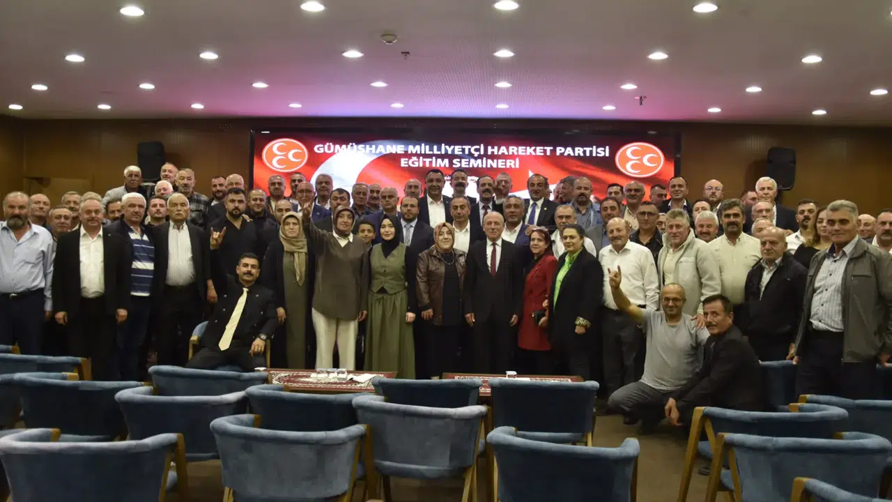 MHP Gümüşhane İl Başkanlığından Teşkilat Mensuplarına Yönelik Eğitim Programı