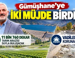 11 Bin 760 Dekar Arazi Suyla Buluşacak, Vadiler Korunacak
