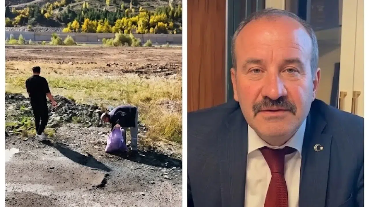 9 Kilometreden 150 Torba Çöp Toplandı!
