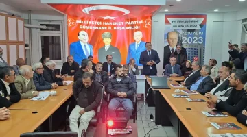 Başkan Başer, Gümüşhane Belediyesi’nin çalışmalarını ve gelecek projelerini MHP teşkilatına değerlendirdi