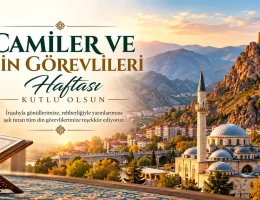 Camiler ve Din Görevlileri Haftası mesajları