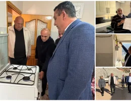 Gümüşhane Belediyesi Doğalgaz Dönüşüm Desteği İle Evlerde Gaz Kullanımı Başladı