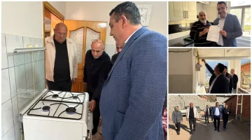 Gümüşhane Belediyesi Doğalgaz Dönüşüm Desteği İle Evlerde Gaz Kullanımı Başladı