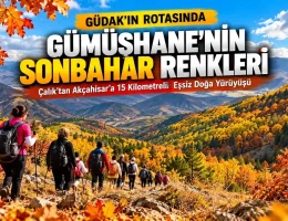 Gümüşhane Dağlarında Eşsiz Sonbahar Yürüyüşü