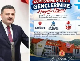 Gümüşhane Üniversitesi’ne İŞKUR Gençlik Programı İçin 561 Kontenjan