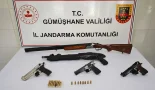 JASAT ve Şiran Jandarmasından İnözü Köyünde Kaçak Silah Operasyonu