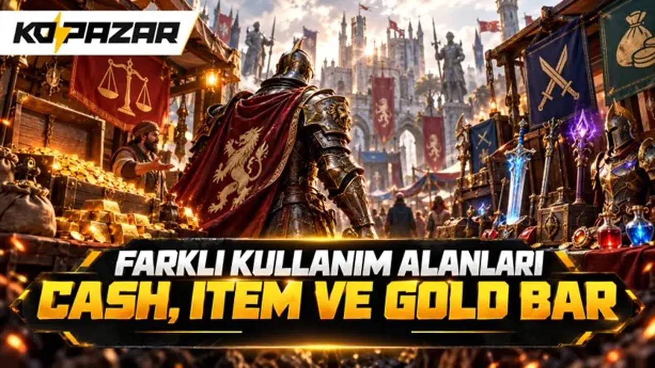 Kopazar’ın Knight Online Pazarında Char, Item ve Cash Kategorileri Öne Çıkıyor