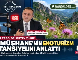 Rektör Prof. Dr. Oktay Yıldız Gümüşhane’nin Ekoturizm Potansiyelini Anlattı
