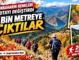 Sarıç’ın yamaçlarında sonbahar: 20 kilometrelik renk yolculuğu