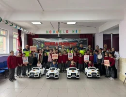 Trafik Jandarması Özkürtün’de Sahaya İndi