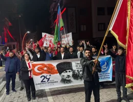 Ülkü Ocakları Gümüşhane İl Başkanlığı Cumhuriyetin 103’üncü Yılını Coşkuyla Kutladı