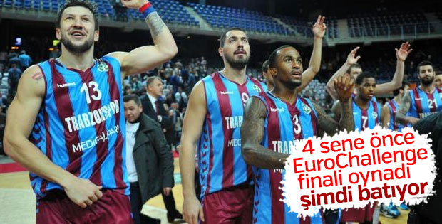 Trabzonspor Basketbol’da yıkım; A Takım durma noktasında